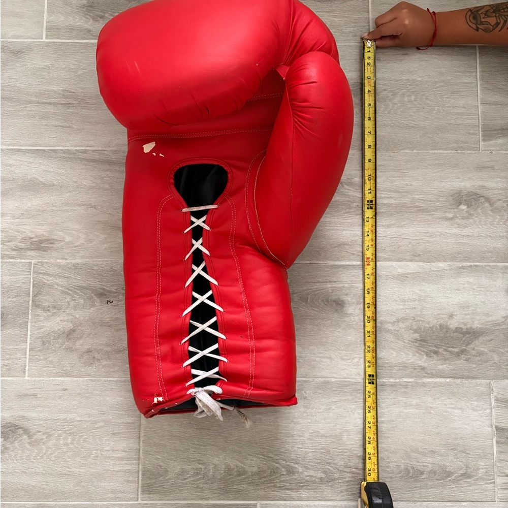 LARGE Red Boxing Glove decor